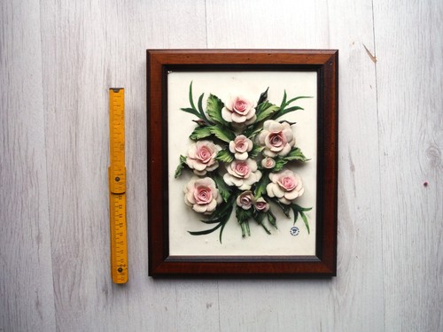 Quadro capodimonte porcellana - quadro,
