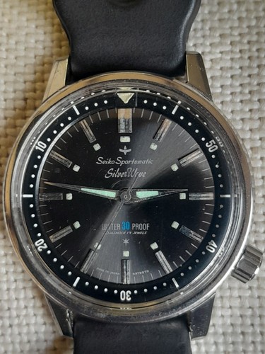 Seiko sportsmatic silverwave - seiko,