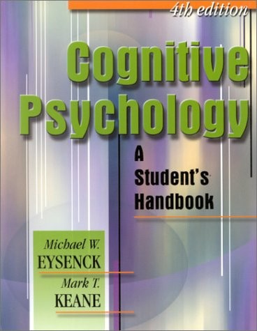 Cognitive psychology a - cognitive, psychology: