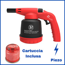 Saldatore bruciatore cannello a gas butano fiamma ossidrica con 1 a cartuccia