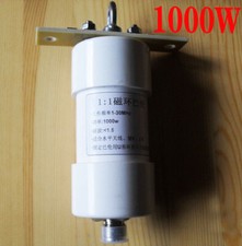 Balun rapporto 1:1 1-56 MHz 1000W per ricevitore antenna radioamatoriale HF onde corte