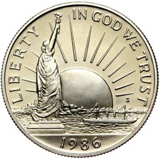 USA - Mezzo 1/2 dollaro 1986 S