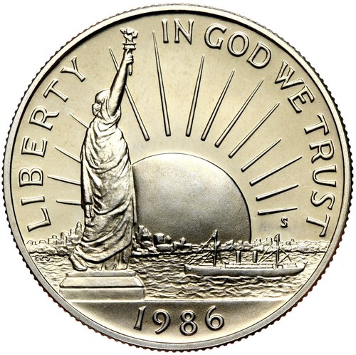 Usa mezzo dollaro 1986 s - usa,