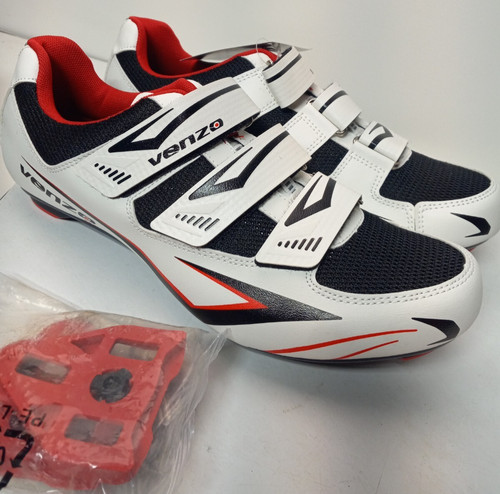 Scarpe ciclismo venzo bianco - scarpe,
