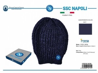 Cappello ssc napoli 12321 - napoli, 12321-