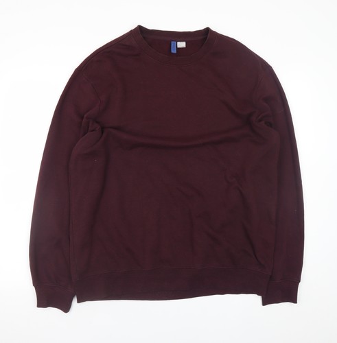 Felpa pullover girocollo uomo