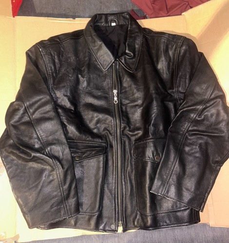 Giubbotto pelle vintage - giubbotto, di