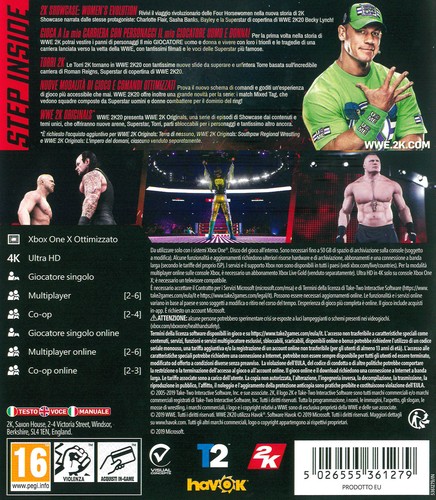 Xbox wwe 2k20 ufficiale - 2k20,