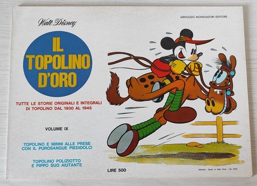 Topolino oro 9 mondadori - topolino,