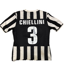 Maglia Juventus 13/14 Gara Match Worn Chiellini Autografo indossata Shirt Jersey