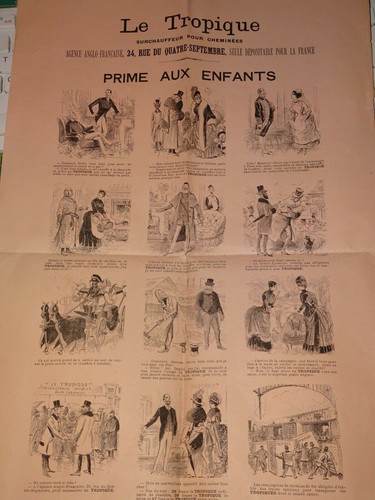 Antico documento tropique - antico,