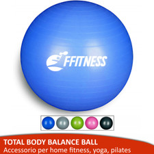 FITNESS PALLA SVIZZERA FIT BALANCE BALL GYMBALL STABILITà ADDOMINALI A CASA YOGA