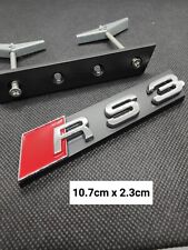 RS3 Logo Emblème Avant calandre chrome