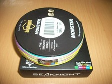 Trecciato pesca 9 fili SeaKnight Monster S9 500 mt 0,50 mm 100 lbs multicolor