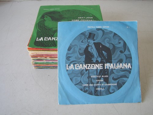 Dischi giri la canzone - dischi, "la