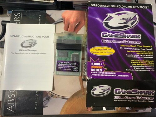 Gameshark game boy color - boy, &