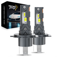 H4 LED CANBUS | 2 LAMPADINE LED 70W 12 V | 25'000 LUMEN LUCE BIANCA 6500K