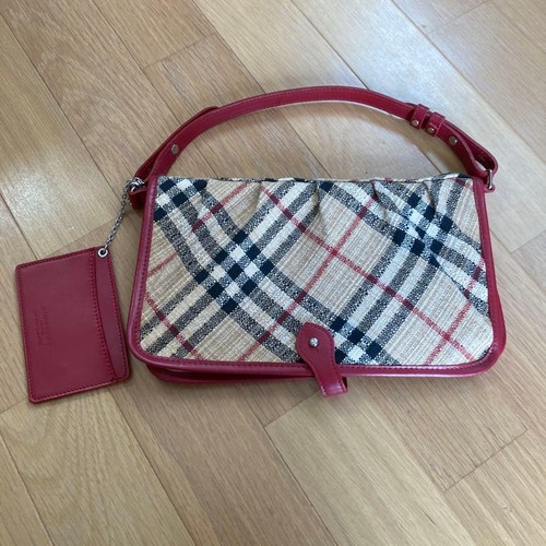 Borsa mano burberry tela - a,