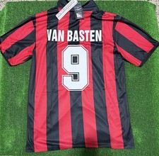 Maglia MILAN 88/90 VAN BASTEN 9 Kappa MEDIOLANUM Campioni RARA M/L