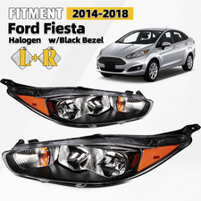 Pair Headlights Assembly For