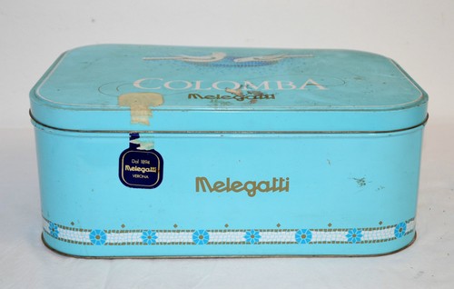 Vecchia scatola latta - scatola,