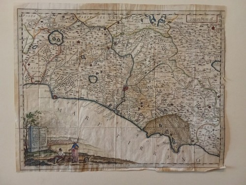 Carta geografica lazio - carta,