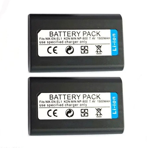 Batteria 1500mah per nikon - 1500mah,