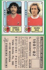 FIGURINA CALCIATORI PANINI 1981/82 - NUOVA/NEW N.322 LA TORRE/MAJO - BARI