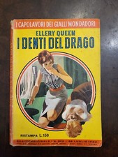 I CAPOLAVORI DEI GIALLI MONDADORI 202 I Denti Del Drago Ellery Queen 22 Lug 1962