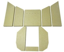 Rivestimento camera di combustione Island Aqua pezzo di ricambio vermiculite per Justus