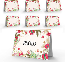 Segnaposto Natalizio Elegante