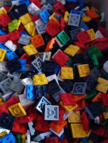 100 patte lego 2x2 - lego, miscela