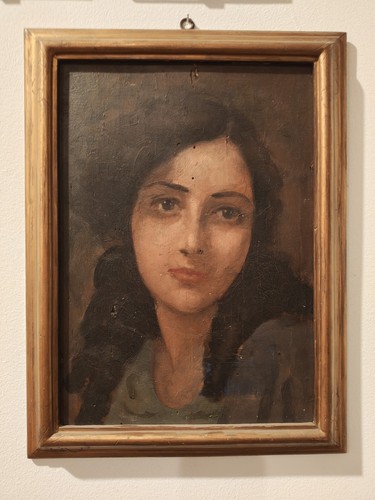 Dipinto antico olio - olio, tavola