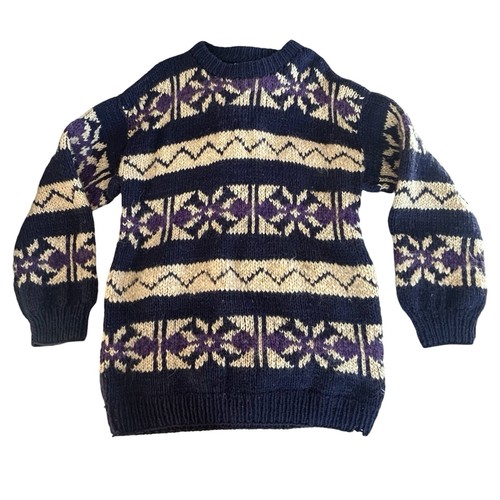 Maglione unisex fatto mano - maglione, a