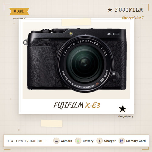 Fuji xe3 24mp solo - xe3,