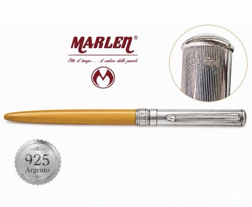 Marlen penna sfera argento - marlen,