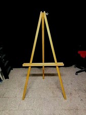 Cavalletto da esposizione in faggio oliato di alta qualità