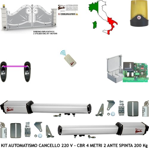 Automazione cancello battente - automazione,