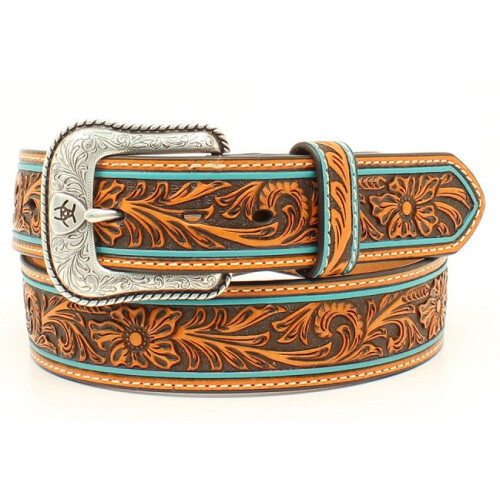 Cintura pelle ariat western - in,