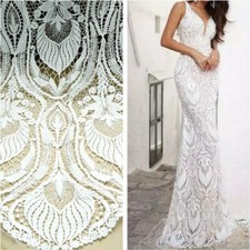 Tessuto pizzo guida da sposa