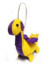 Kit ricamo in feltro drago VDV