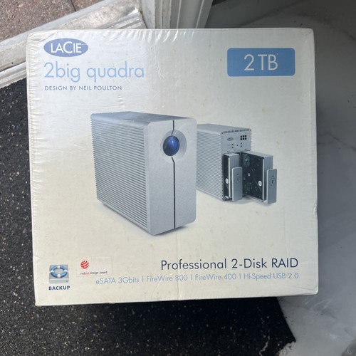Lacie quadra grigio esata - d2,