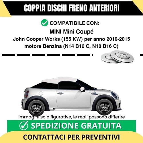 Coppia dischi freno anteriori - dischi,