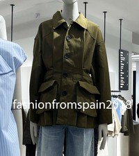 ZARA NUOVO PARKA GIACCA TASCA