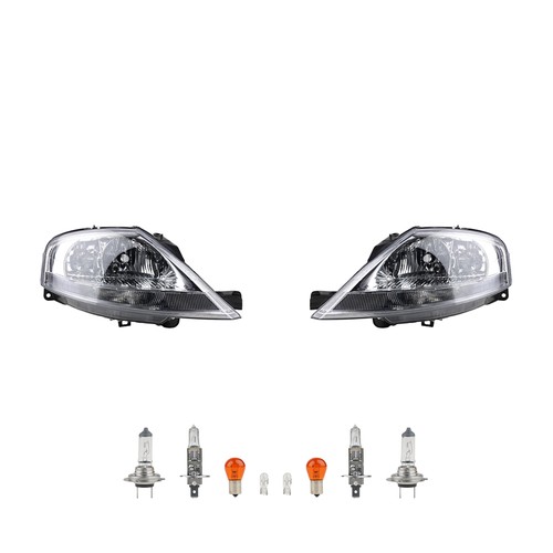 Set fari alogeni per citroen - fari,