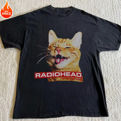 Radiohead cat shirt - radiohead, the