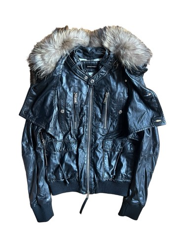 Dsquared2 2000 fur leather - dsquared2,