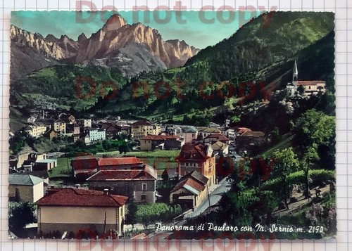 Cartolina paularo panorama con - panorama,