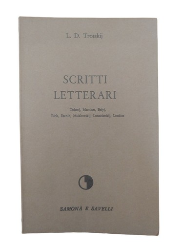 Scritti letterari trotskij - scritti,