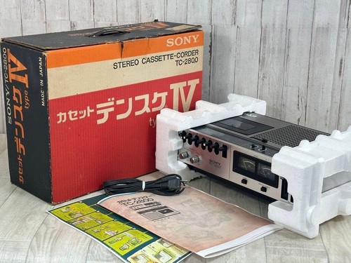 Sony 2800 cassette - cassette, recorder